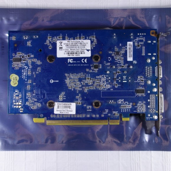 PNY Verto GeForce GT 240 GDDR5 512MB PCIe 2.0 Video Graphics Card TESTED WORKING - Picture 4 of 11